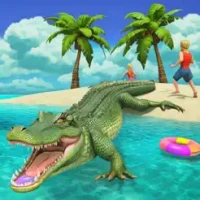 Wild Attack Crocodile Games 3D