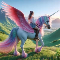 Unicorn Flying Horse Simulator