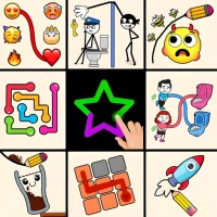 Single Line Draw: Mini Games