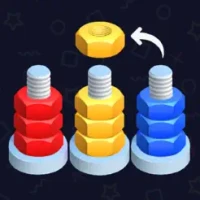 Nuts &amp; Bolts Puzzle Screw Sort