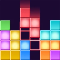 Neon Grid Blocks