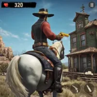 Outlaw Cowboy Wildland Life 3D