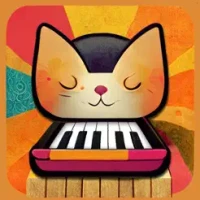 Cat Piano Meow: Kids Music
