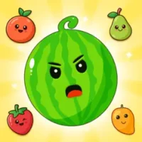 Watermelon Fruit Merge Drop 3D