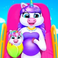 Unicorn Pregnant Mommy Daycare