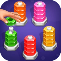 Nuts & Bolts Screw Sort Puzzle