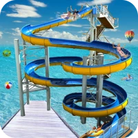 Water Park Slide Surfers Games