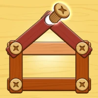 Woody Nuts Screw: Bolts Puzzle