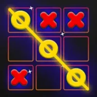 Tic Tac Toe Glow: 2 Player XO
