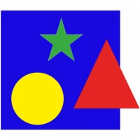 Colors and shapes for children