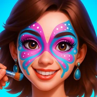 Face Paint In Christmas