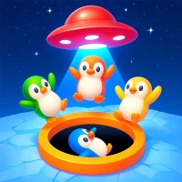 Hole Penguin 3D: Sort Puzzle