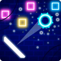 Neon Bricks Breaker Master