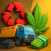 Weed Farm: Trash Collector Sim