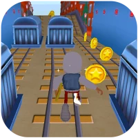 3D Subway Rail Dash Run