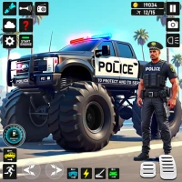 Police Monster Truck Simulator